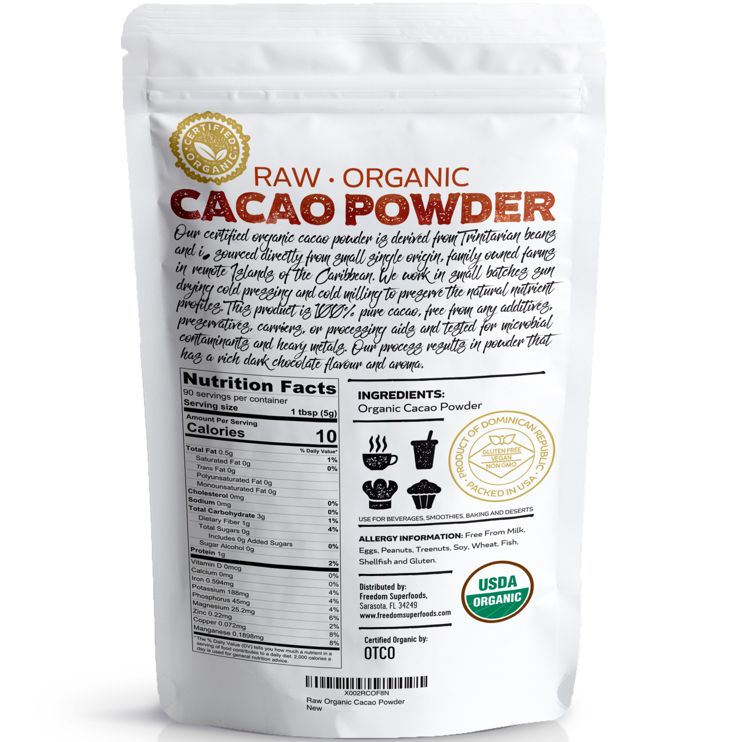 Organic Cacao Powder