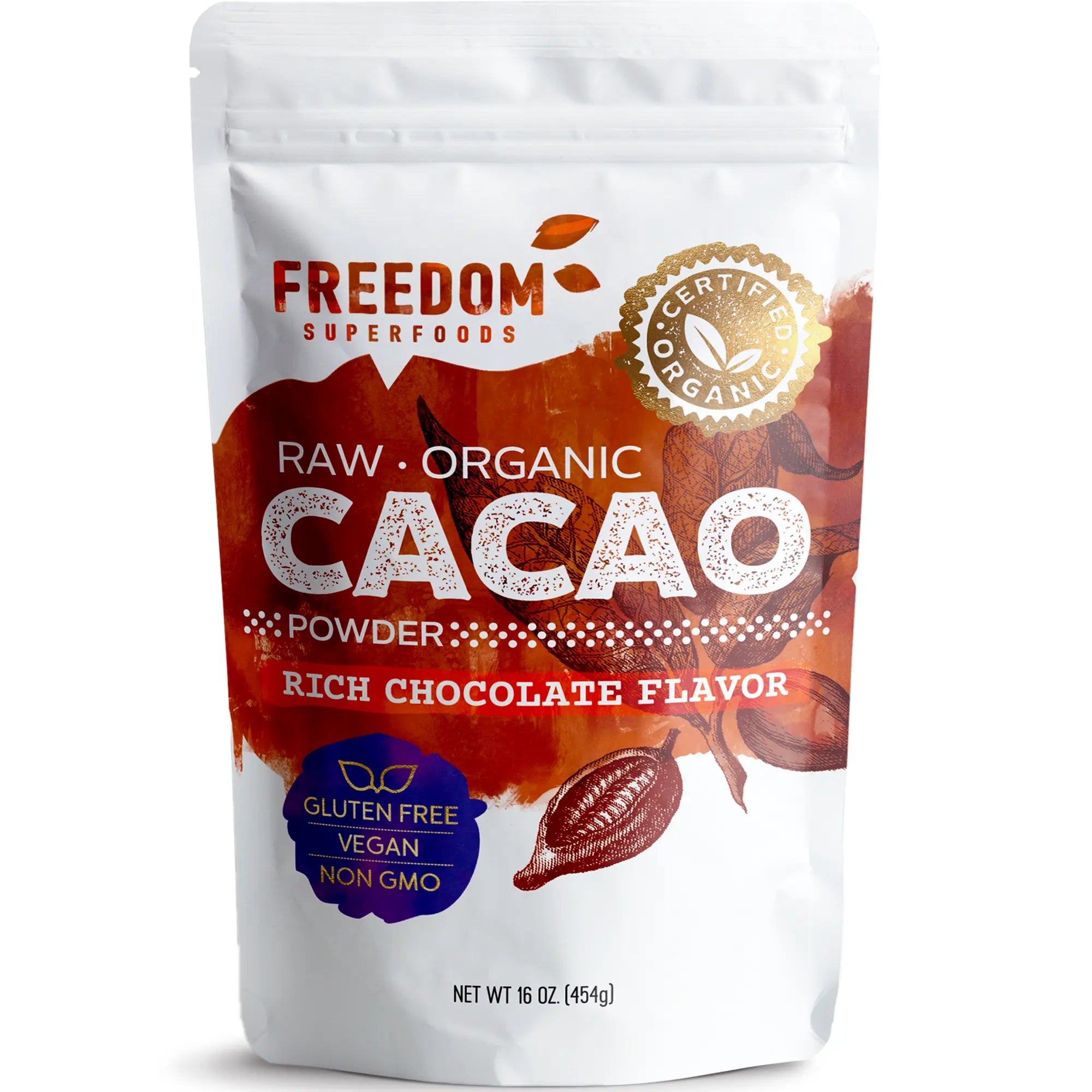 Raw Organic Cacao Powder – Freedom Superfoods